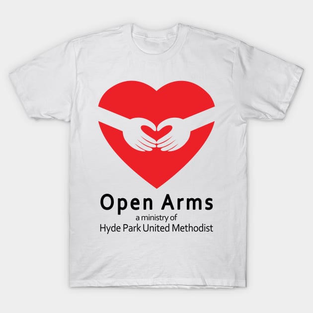 Open Arms T-Shirt by Ghean